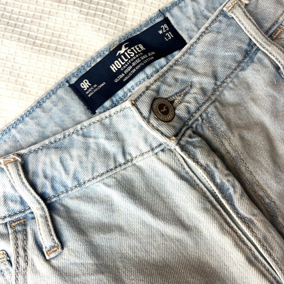 Hollister Ultra High Rise Dad Jeans Sz 9R - Picture 4 of 8
